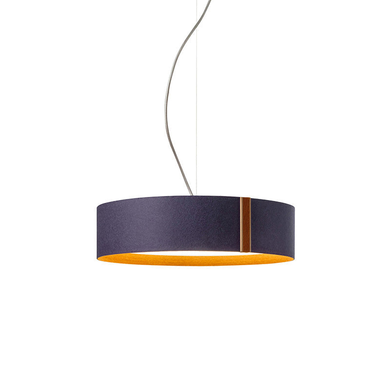 Lámpara colgante WOMO Drum Felt-WM2149