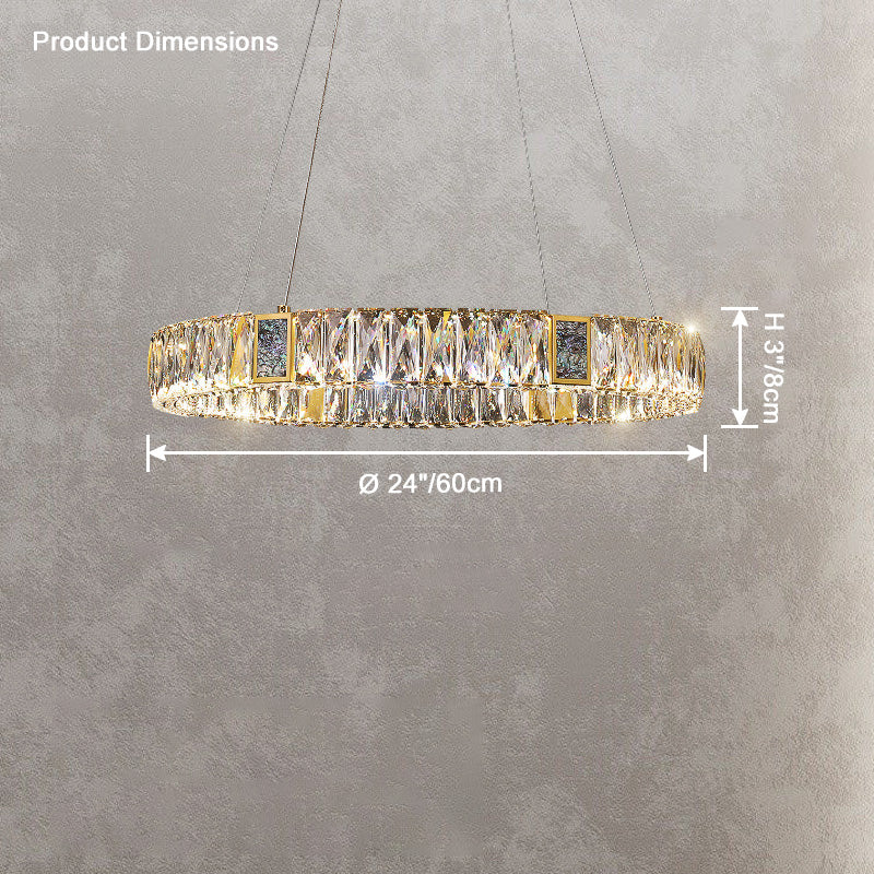 WOMO Round Glass Pendant Lights - WM2355