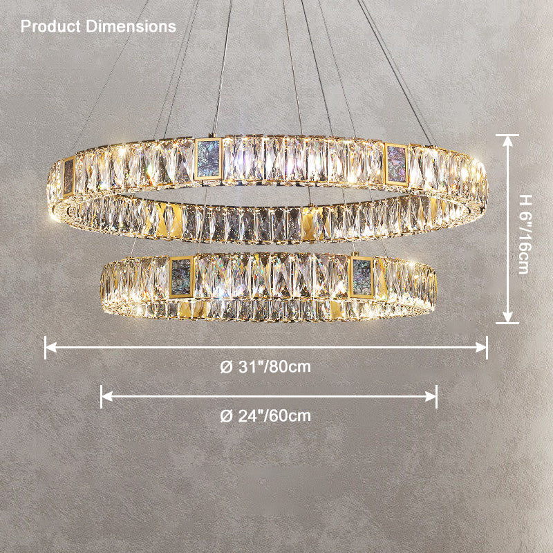 WOMO Round Glass Pendant Lights - WM2355
