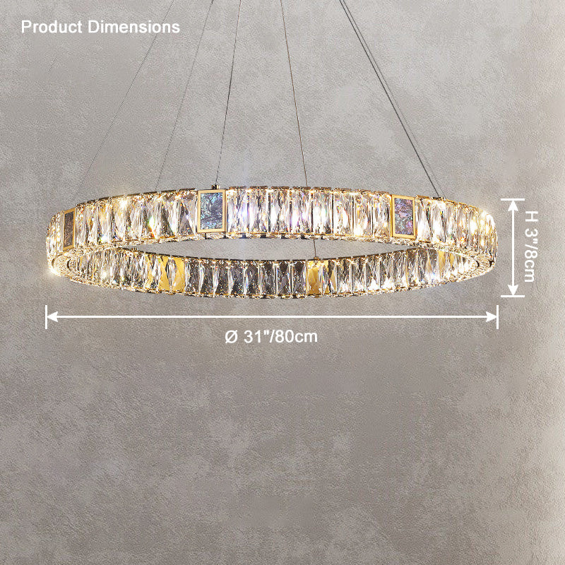 WOMO Round Glass Pendant Lights - WM2355