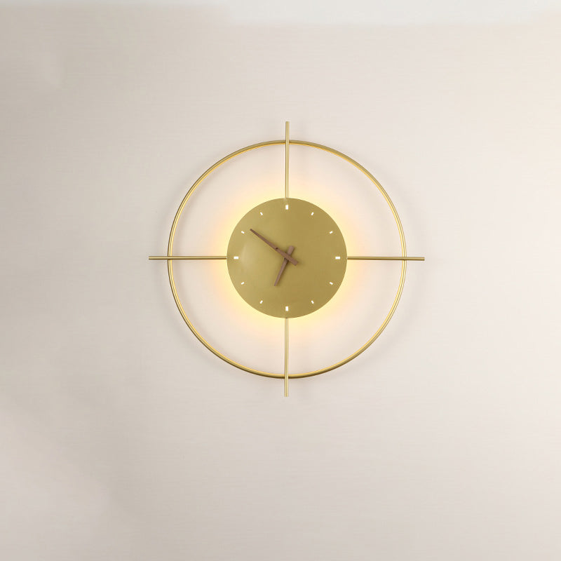 Reloj de pared WOMO con luz LED-WM6085