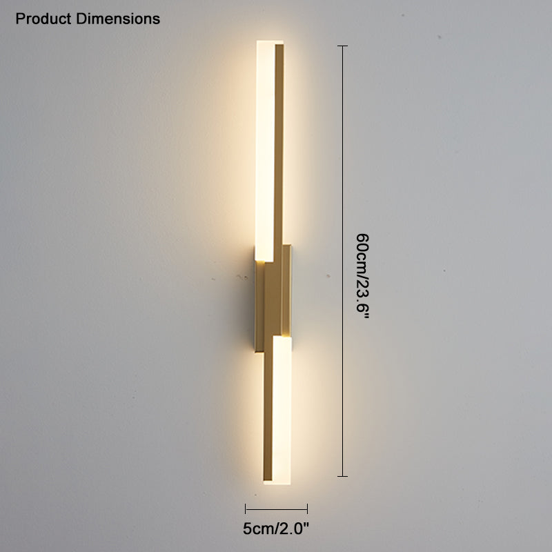 WOMO Double Bar LED Wall Sconce -WM6076