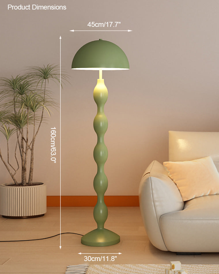 WOMO Lámpara de pie con eje de cúpula - WM7072