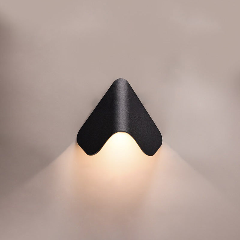 WOMO Aplique de pared triangular para exterior - WM9059