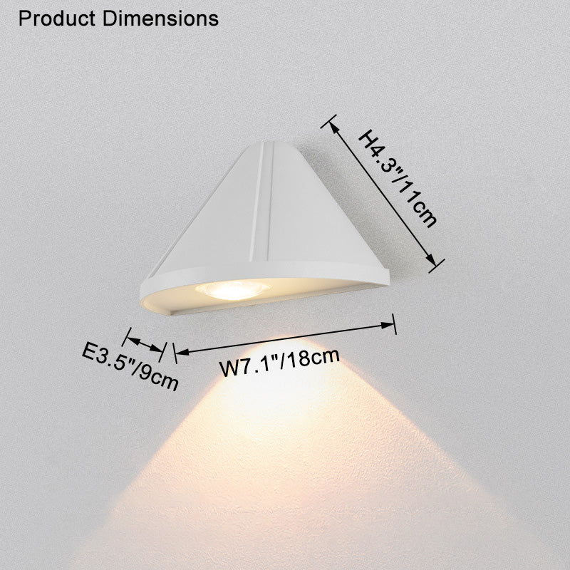WOMO Aplique de pared para exterior Cone - WM9141