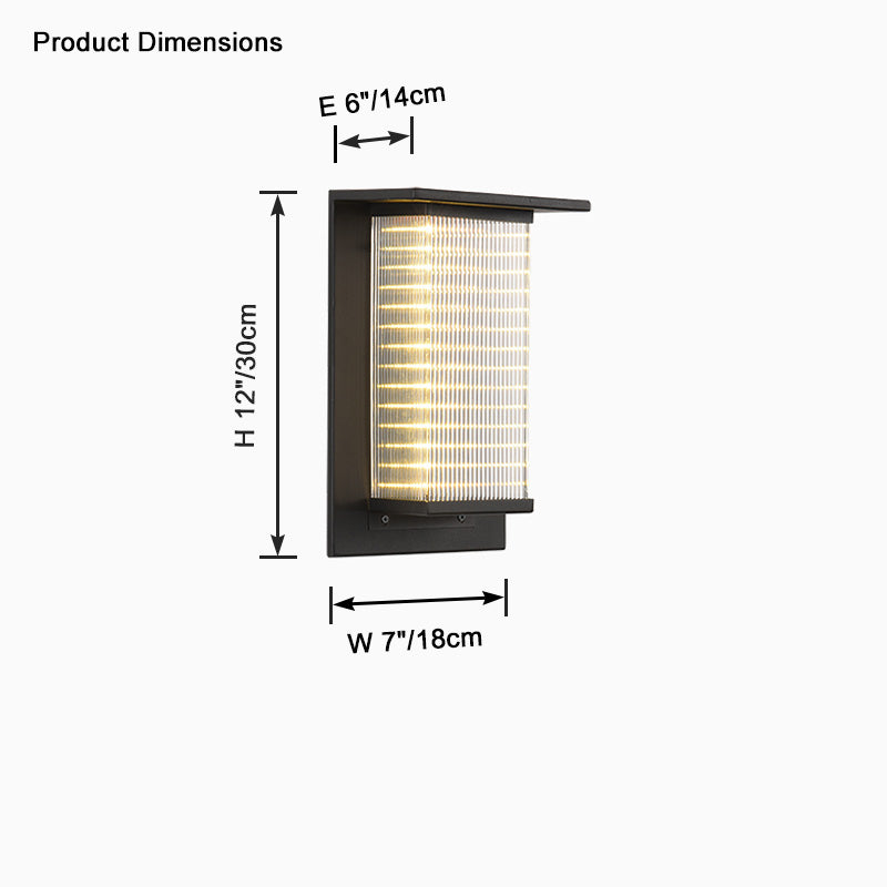 WOMO Solar Wall Lamp - WM9176