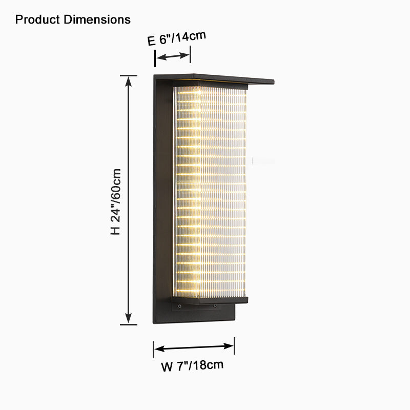 WOMO Solar Wall Lamp - WM9176