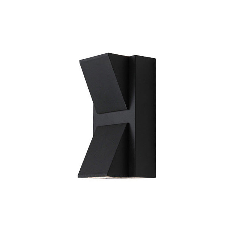 Lámpara de pared exterior WOMO con iluminación ascendente y descendente - WM9190