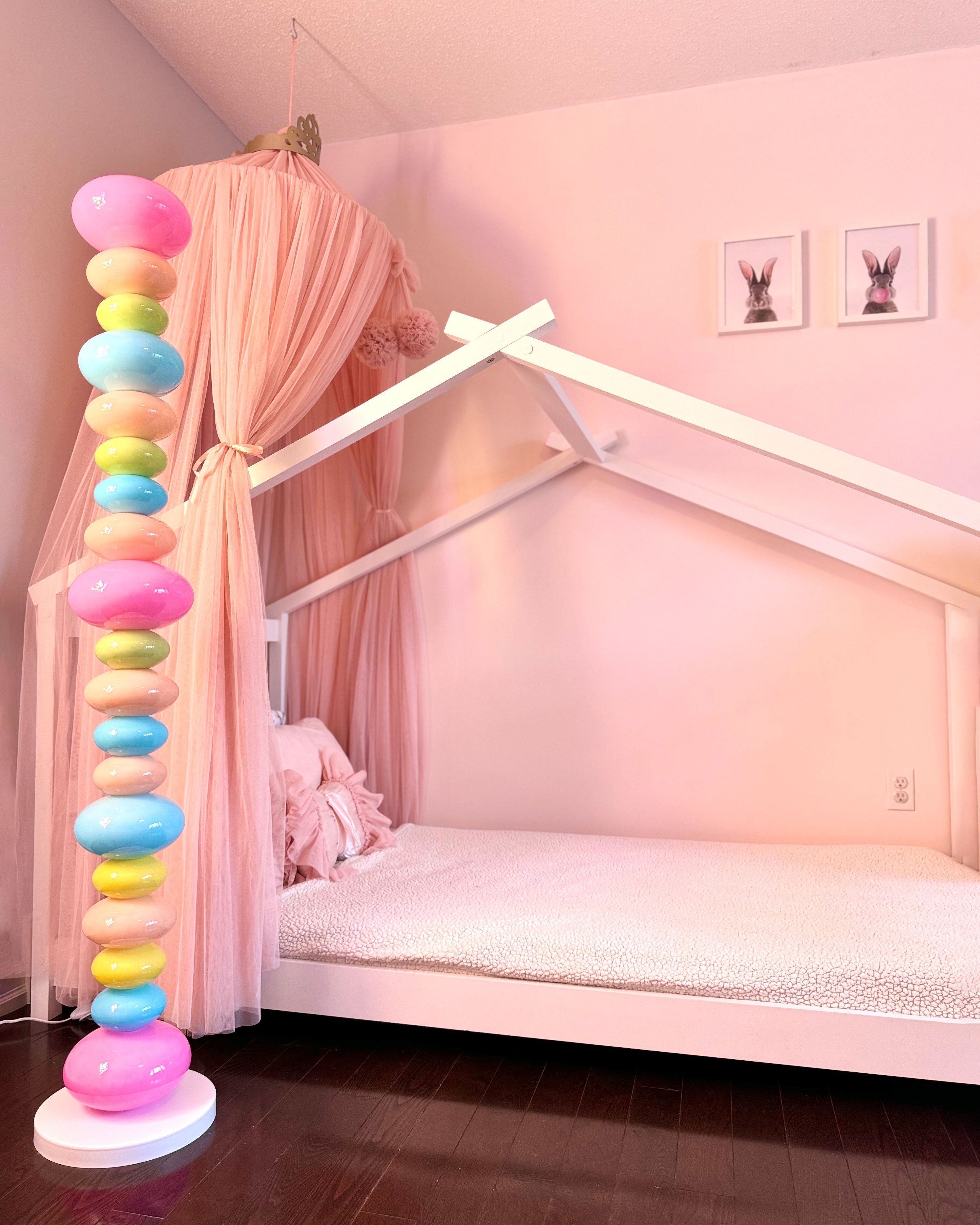 WOMO Lámpara de pie con forma de columna Candy Skewers - WM7012