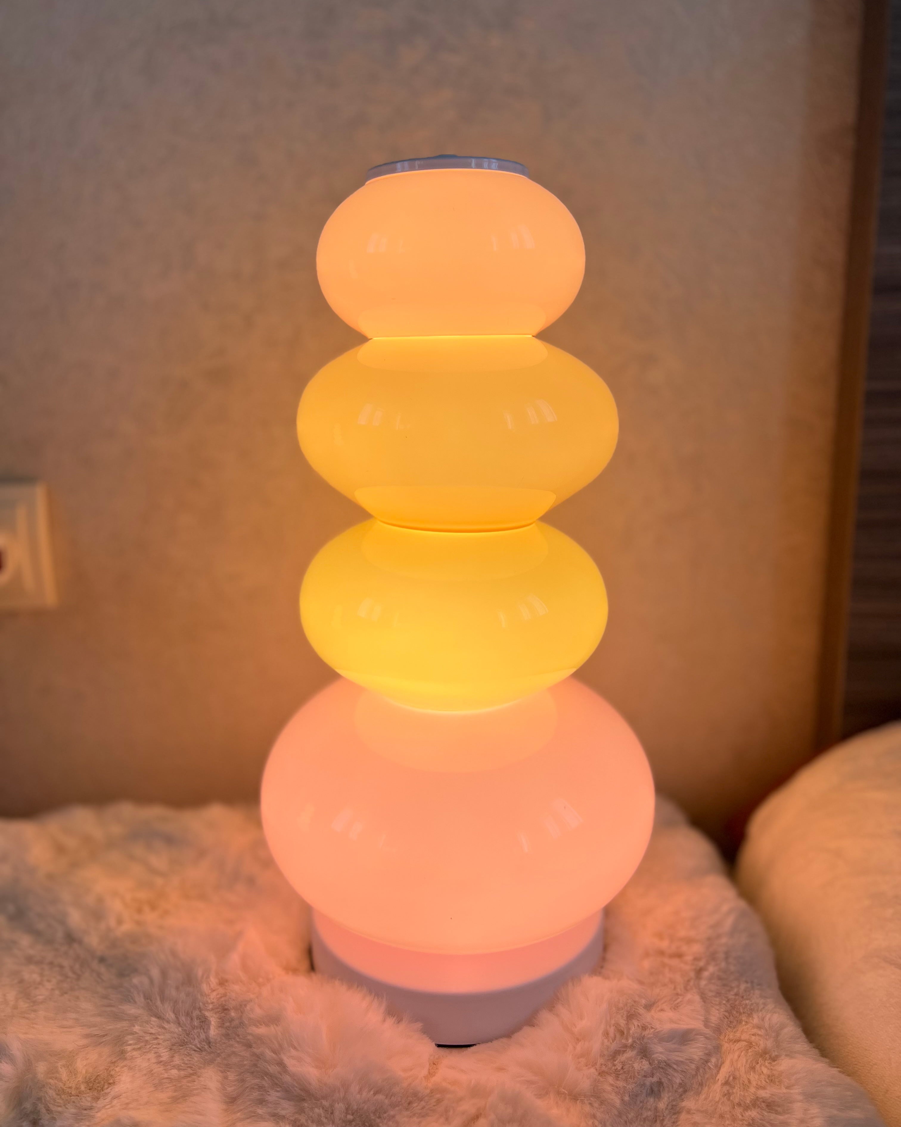 WOMO Lámpara de pie con forma de columna Candy Skewers - WM7012