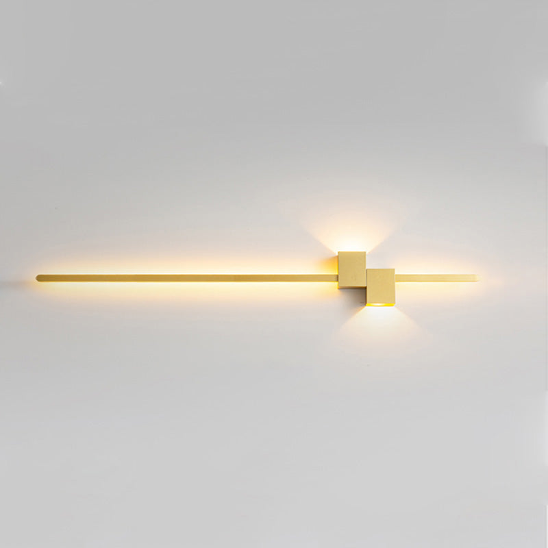 Aplique de pared lineal WOMO con iluminación ascendente y descendente - WM6004