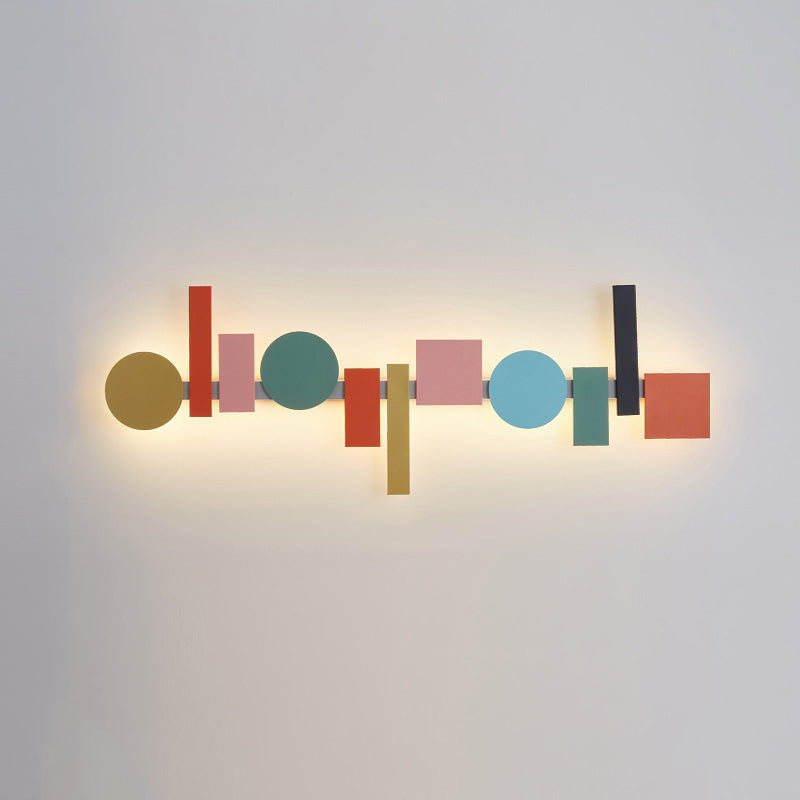 WOMO Colorful Sculptural Art Wall Sconce - WM6080