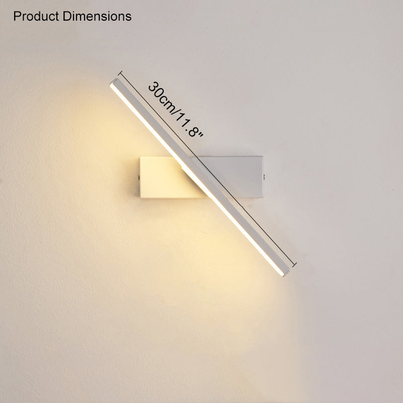 WOMO Aplique de pared LED lineal ajustable WM6001