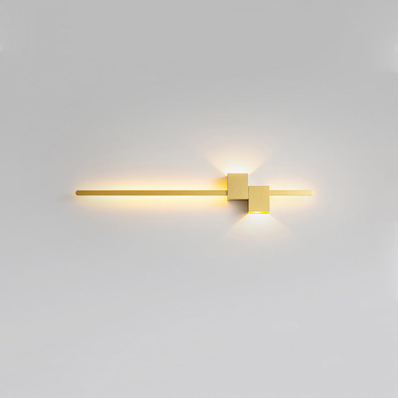 Aplique de pared lineal WOMO con iluminación ascendente y descendente - WM6004
