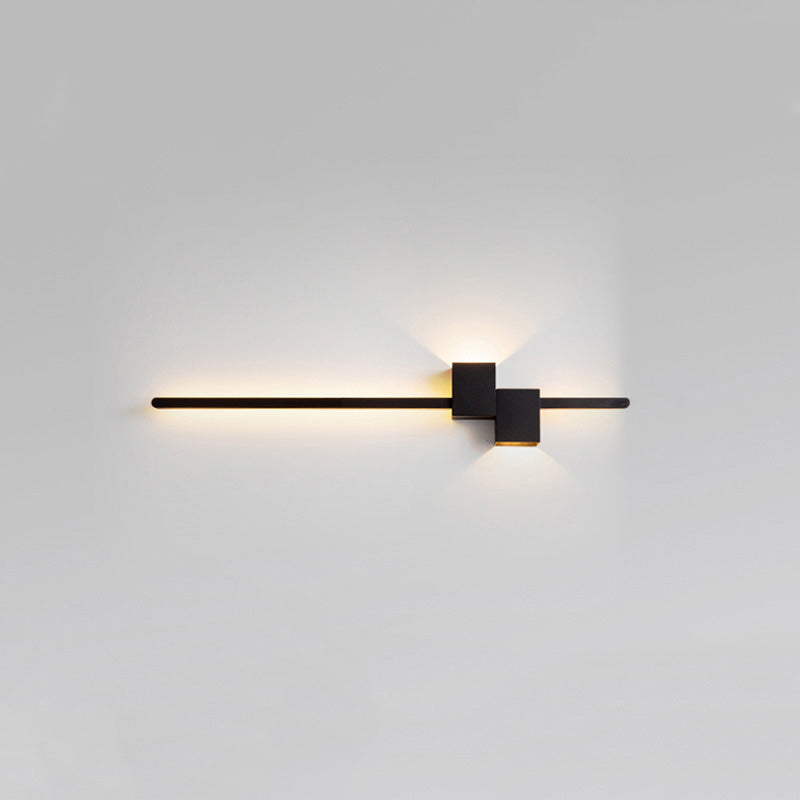 Aplique de pared lineal WOMO con iluminación ascendente y descendente - WM6004