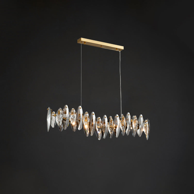 WOMO Pendant Lights Linear Smoked Glass-WM2188