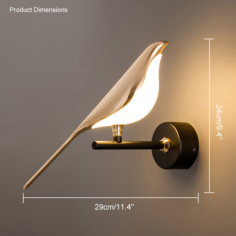 WOMO Gold Birds Wall Sconce - WM6033