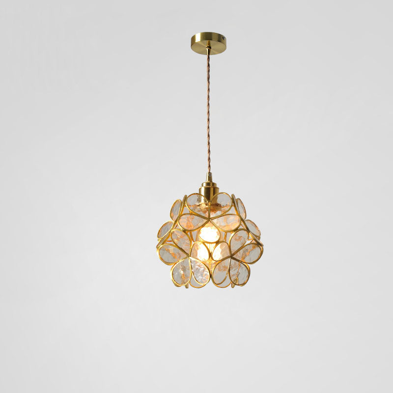 WOMO Lámparas Colgantes de Vitral con Cerezo en Flor -WM2100
