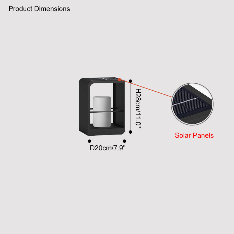 WOMO Lámpara solar de suelo - WM9007
