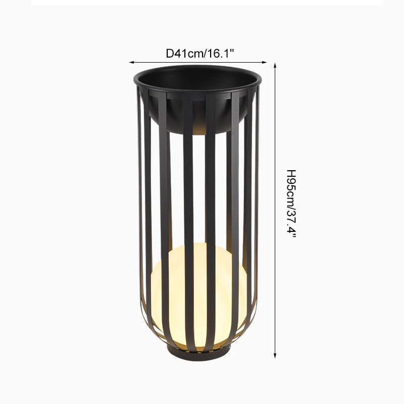 WOMO  Lámpara solar recargable para suelo de patio - WM9004