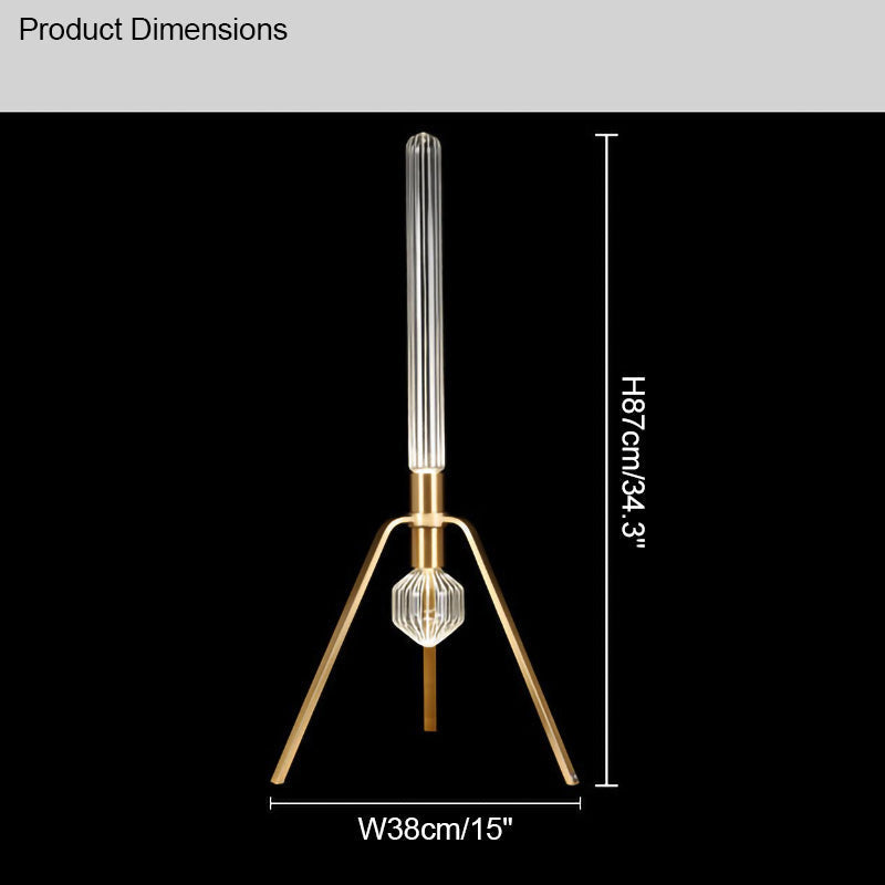 WOMO Lámparas Colgantes de Vidrio Vertical/Horizontal Cypher-WM2153