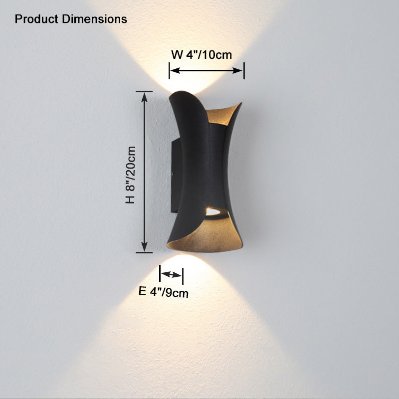 WOMO Aplique de pared para exterior - WM9161