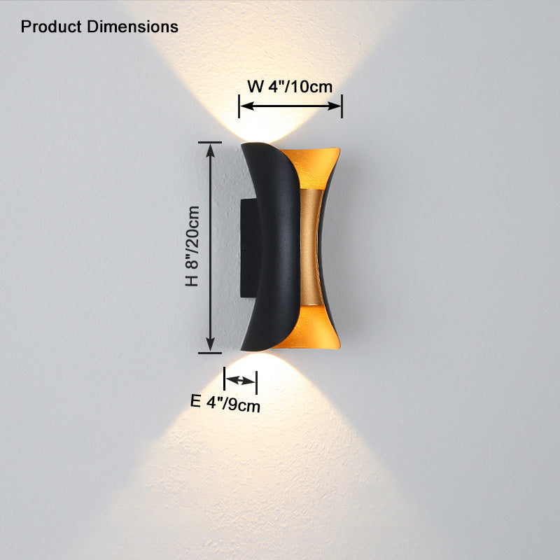 WOMO Aplique de pared para exterior - WM9161