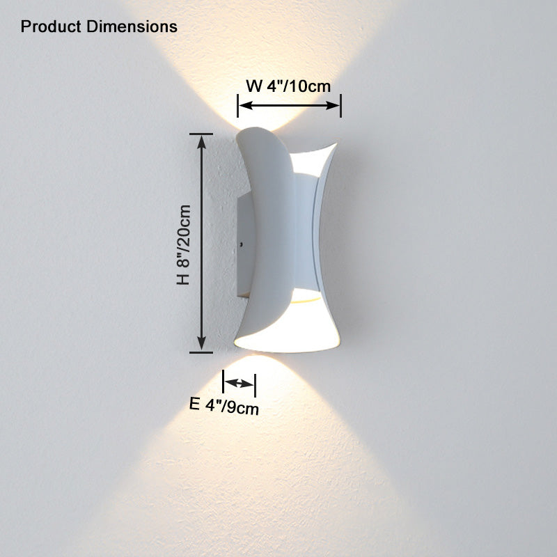 WOMO Aplique de pared para exterior - WM9161
