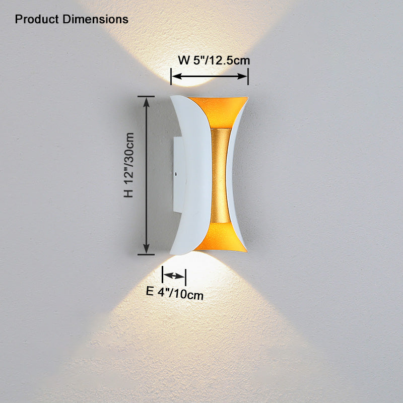 WOMO Aplique de pared para exterior - WM9161