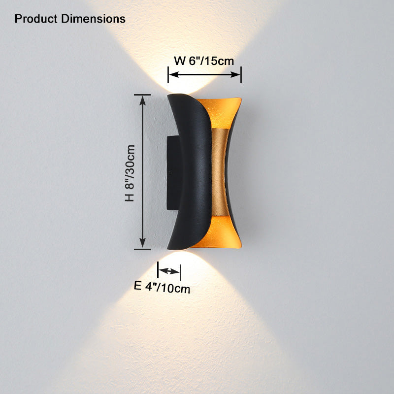 WOMO Aplique de pared para exterior - WM9161