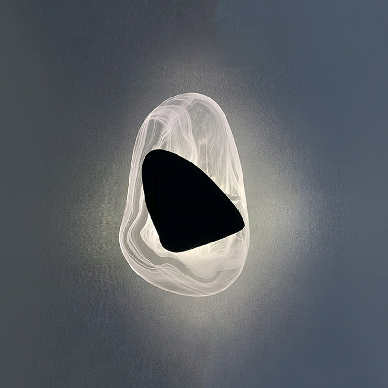 WOMO Sculptural wall light with water ripples - WM6041