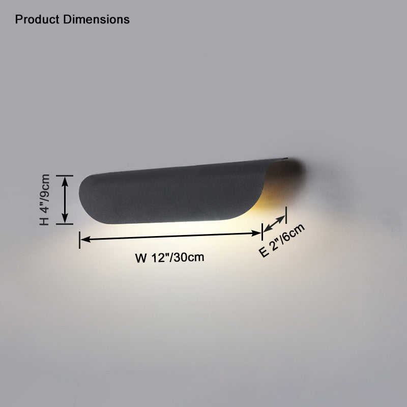 Aplique de pared exterior WOMO-WM9164