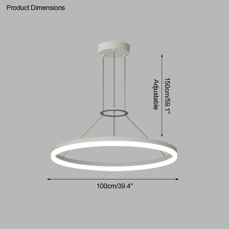 WOMO Lámparas Colgantes LED Circular-WM2170