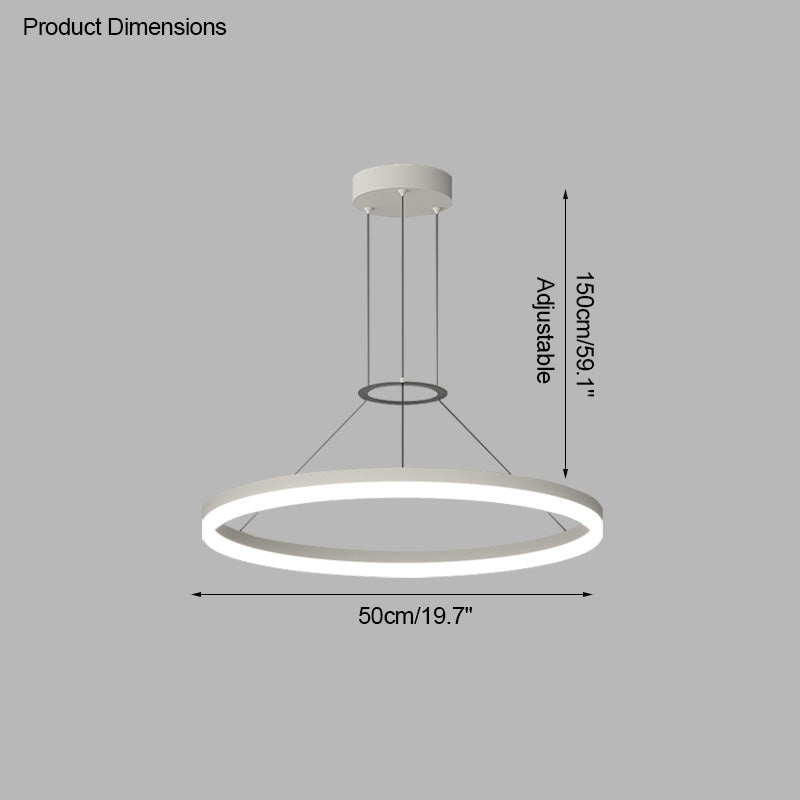WOMO Lámparas Colgantes LED Circular-WM2170