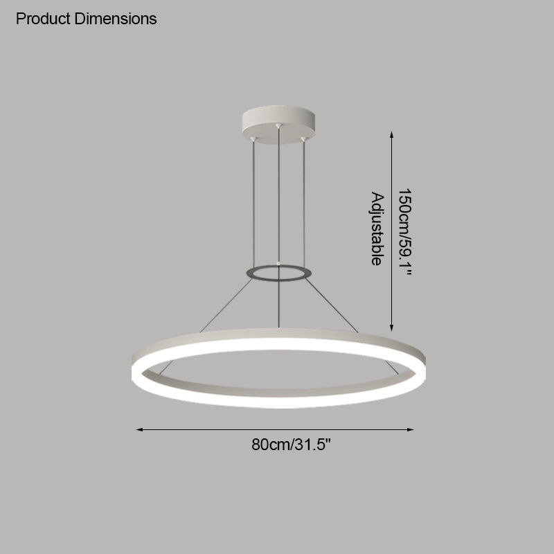WOMO Lámparas Colgantes LED Circular-WM2170