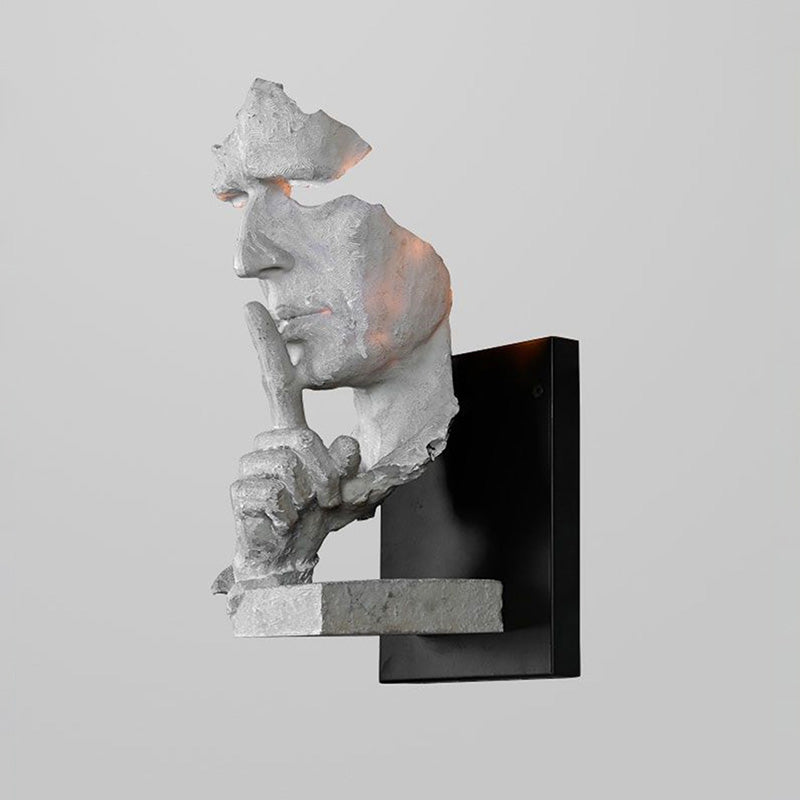 WOMO Silence Gesture Sculptural Wall Sconce - WM6023