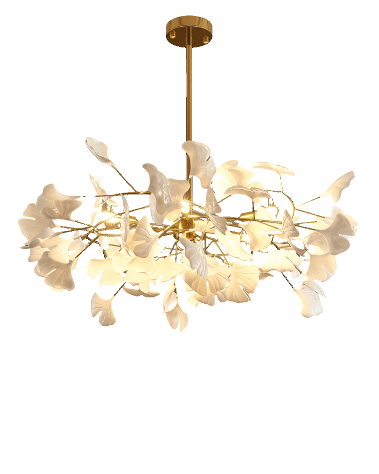 WOMO Ginkgo Leaves Pendant Lights-WM2205