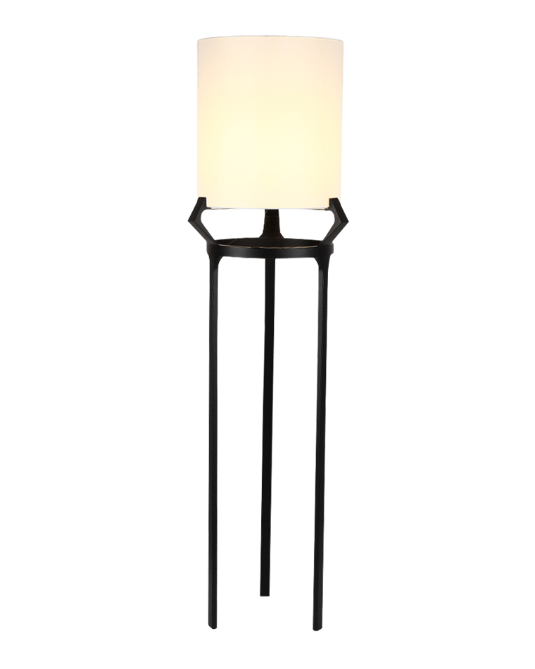 WOMO Lámparas de pie tipo farol de tres patas - WM7041