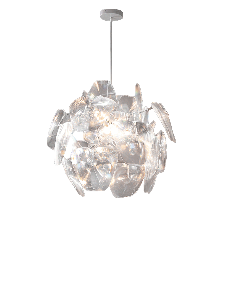 WOMO Lámparas Colgantes de Lucite Espejado-WM2197