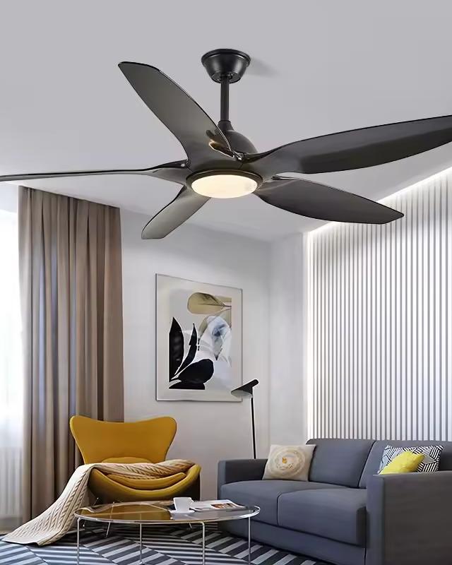 WOMO Ventiladores de techo con luz Moderna Perfil Bajo - WM5062
