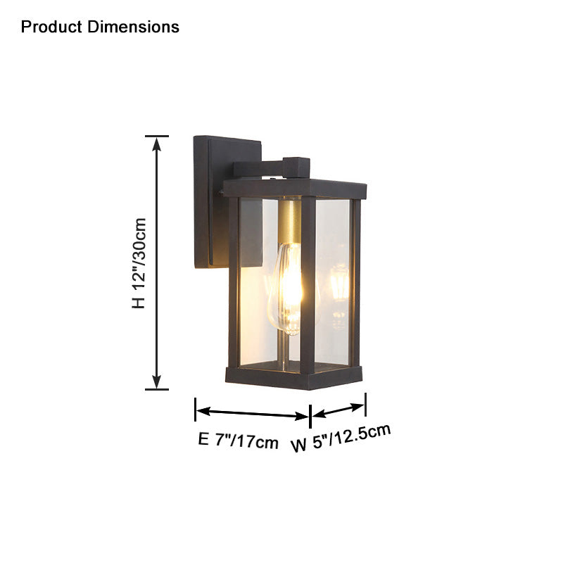 WOMO Linterna de pared para exteriores -WM9157