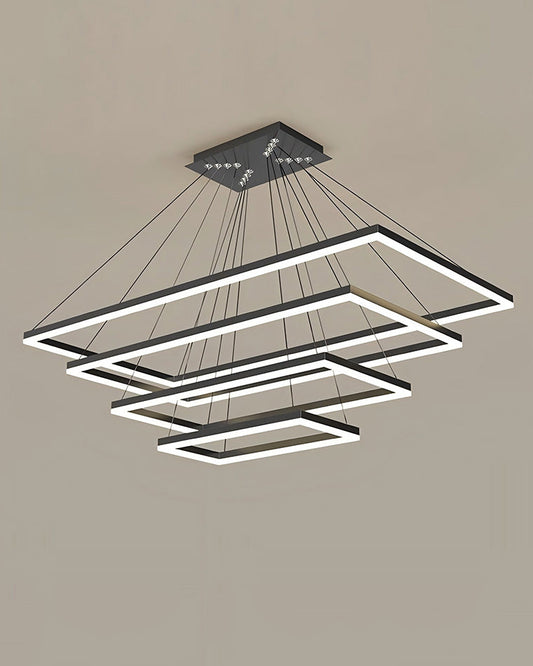 WOMO Lámpara LED rectangular de varios niveles - WM2120