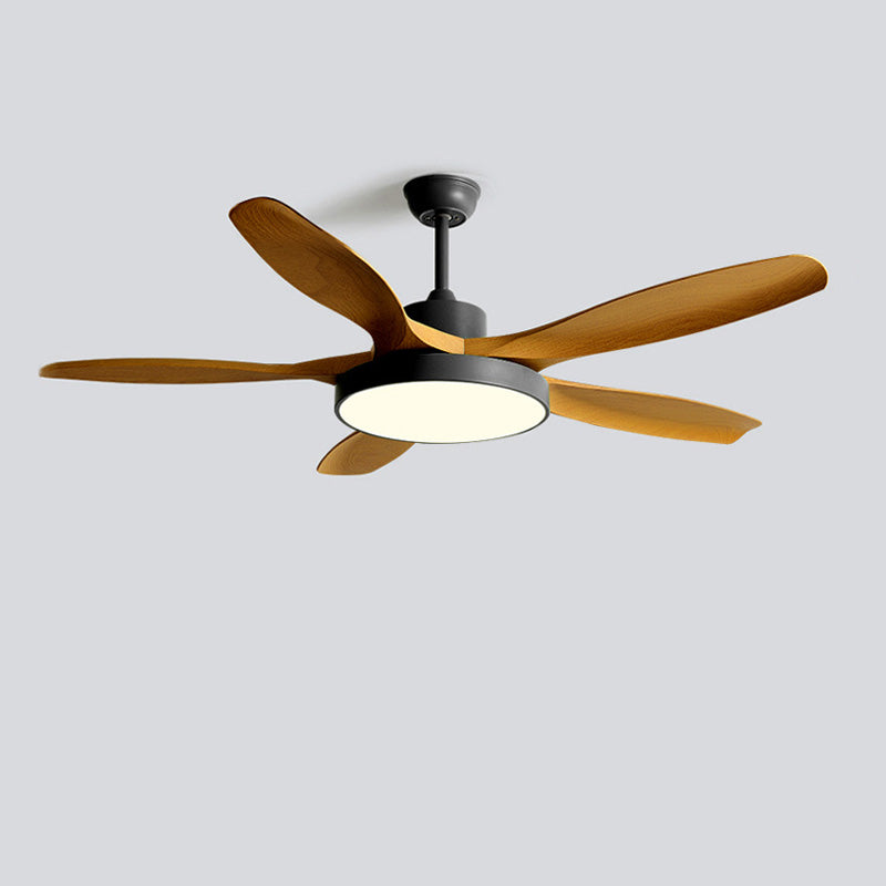 WOMO Ventiladores de techo con luz Reversible Escandinavo - WM5002