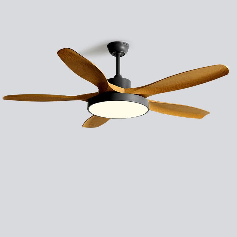 WOMO Ventiladores de techo con luz Reversible Escandinavo - WM5002