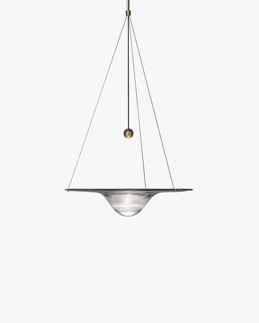 Lámpara colgante WOMO Ripple Glass-WM2092