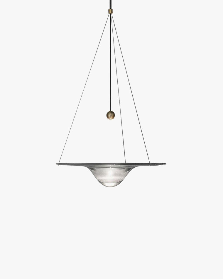 Lámpara colgante WOMO Ripple Glass-WM2092